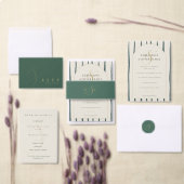 Minimalistisches stilvolles Hochzeitsmonogramm Programm (Personalisiere diese Kollektion eines unabhängigen Creators.)