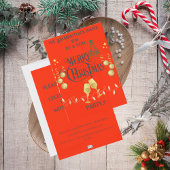 Sehr froh über Dunkelorange Weihnachten Geschenkpapier