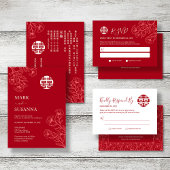 3 in 1 Tischnummer, Menü & Dankeschön Karte