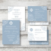 Zweisprachiges vietnamesisches Hochzeitsprogramm & Fächer
