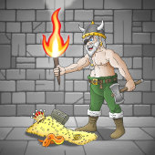 VIKINGS SCHATZSUCHE GESCHENKANHÄNGER