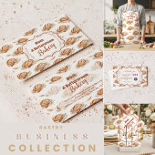 Vintage Buttercream Bakery Business Schürze