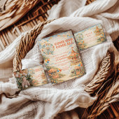 Vintage Carnival Circus Birthday Serviette