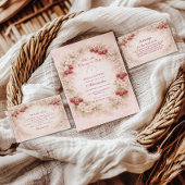 Kirschgarten-Brautabschied im Vintage-Stil Serviette