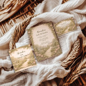 Vintage Garden Countryside Birthday Einladung