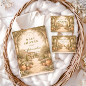 Vintage Garden Florals Diapper Raffle  Begleitkarte