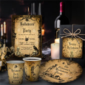 Vintag Goth Halloween Spooky Custom Pappbecher