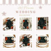 Vintager gotischer Fall Save The Date