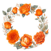 Vintage Orange Peonys Brunch & Bubbly Einladung