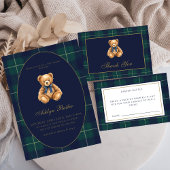 Vintage Polo Teddy Bear Baby Shower Napkins Serviette