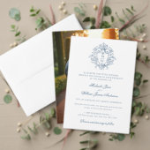 Vintag Regency Monogram Wedding Sparkler Sockelschild (Personalisieren Sie die Kollektion dieses unabhängigen Creators. Test)