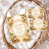 Vintage-Geschichtenbuch Wald-Windel-Verlosung Begleitkarte