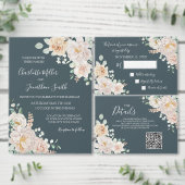 Vintage Floral Wedding Flower Girl Proposal Card Dankeskarte (Personalisiere diese Kollektion eines unabhängigen Creators.)