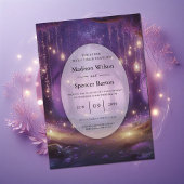 Violet auf der Waldhochzeit um Mitternacht Save The Date