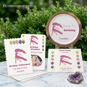 Fun Virgo First Birthday & Gold Confetti Serviette