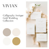 Delikate klassische Hochzeit Speichern Sie die Dat Save The Date