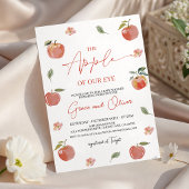Botanischer Apfel Unserer Augen Menu 4x9 Karte
