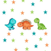 Niedliche Dinosaurier und Stars Babydusche Pappteller