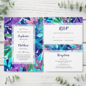 Elegant Navy Blue White Monogram Wedding Quadratischer Aufkleber (Personalisiere diese Kollektion eines unabhängigen Creators.)