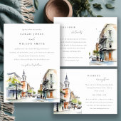 New Orleans Louisiana Probe Abendessen Einladung