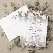 Aquarell Rosa Gelbe Rosen, schwarz verschwommen, H Getränkeuntersetzer (Personalisieren Sie die Kollektion dieses unabhängigen Creators. Test)