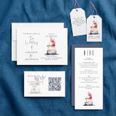 Hochzeitsbild für Wasserfarben Einladung