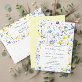 Aquarell Wildblumen Weinglas Ohne Stiel (Personalisieren Sie die Kollektion dieses unabhängigen Creators. Test)