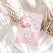 Wir sind über der Mond-Girl-Babydusche Serviette