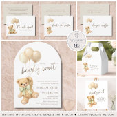 Bearly Wait Balloons Baby Shower Rücksendeadresse