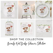 Bear Bear Baby Dusche für Wasserfarben abwarten Pappteller