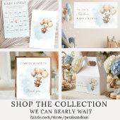 Bearly Wait Neutral Baby Shower Serviette