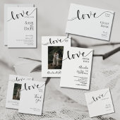Hochzeit, Christlich, Einfach, Elegant, Typografie Serviette