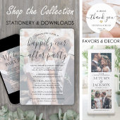 4 Foto Hochzeit ändern Datum verschoben Pläne Ankündigungspostkarte