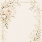 Neutrale Hochzeit mit raffinierten Blumen Button
