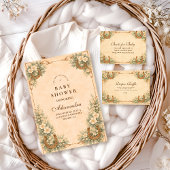 Western Desert Horseshoe Baby Shower Einladung