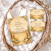 Western Desert Wildflower Baby Shower Einladung
