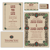 Save The Date Flat Announcement Card Ankündigung