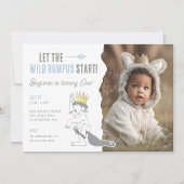 Wo das Muster der wilden Dinge blauer Flora ist Notizblock