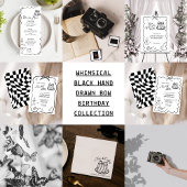 Sie bindet ihren zwanzigsten Bow zum 30. Geburtsta Einladung