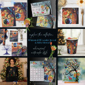 Whimsical Elf & Bird Baby Shower Personalized Geschenkpapier