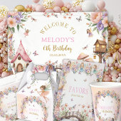 Whimsical fairy garden 6th birthday große geschenktüte