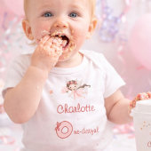 Magical Fairy One-derful Blush Girls 1st Birthday Pappteller