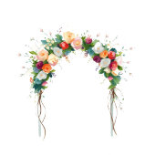 Elegant Black Typographic Permastempel