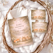 Whimsical Forest Friends Baby Shower Serviette