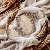 Whimsical Pastel Wildflower Sweet 16 Einladung