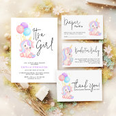 Magical Rainbow Unicorn Baby Shower Party Serviette