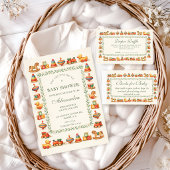 Whimsical Vintage Toy Baby Shower Einladung