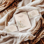 Whisked Away Rustic Baking Bridal Shower Einladung