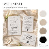 Einfach Schwarz und Weiß Save The Date