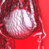 Red Birthday Net & Volleyball Serviette